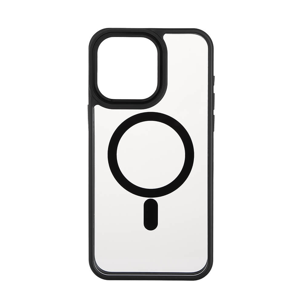 onsala-onsala-back-bumper-clear-case-magserie iPhone 15 Pro Max Clear Case Black Bumper